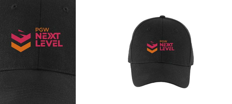 black cap with Paris Games Week Next Level logo