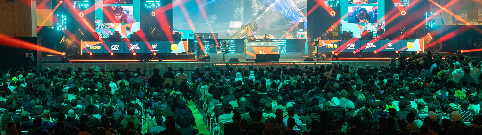 View of the main stage at Paris Games Week