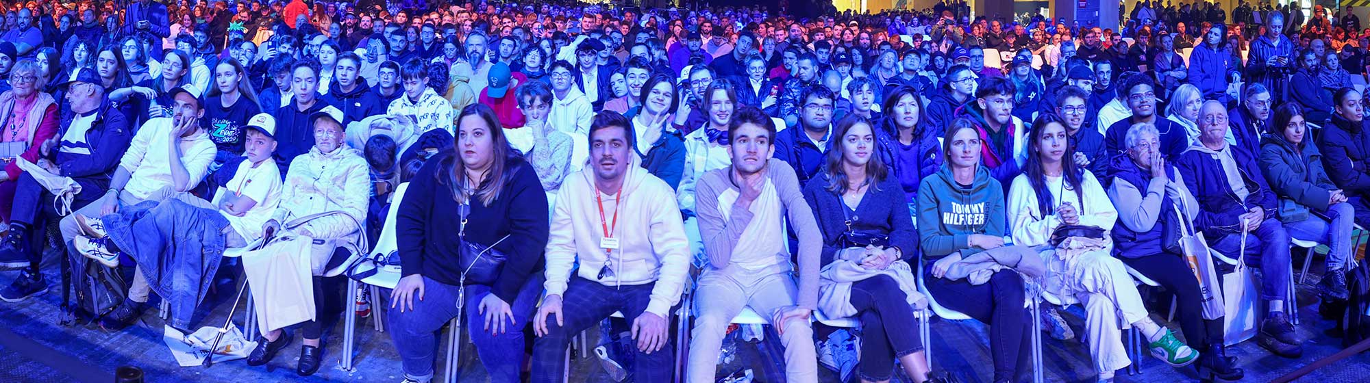 Le public supporte les joueurs