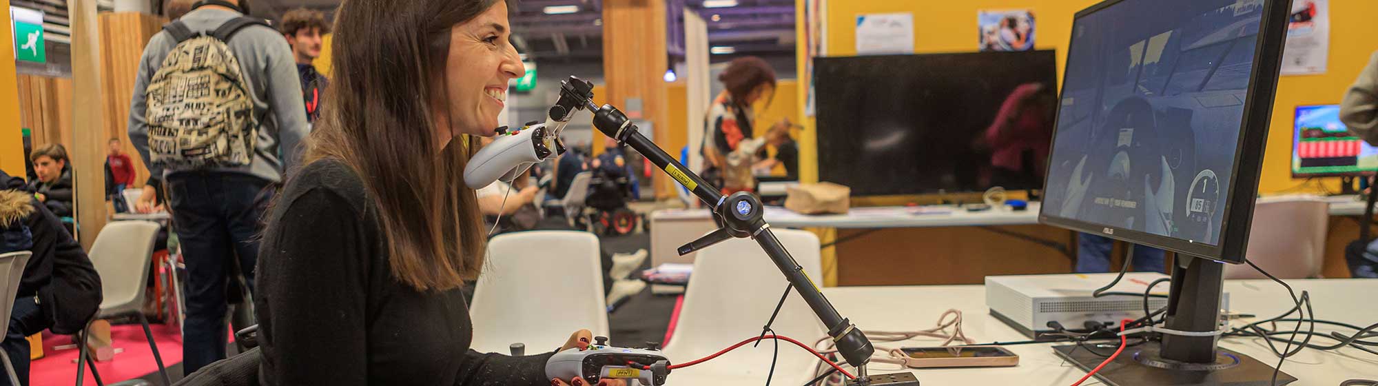 A game designed for the disabled