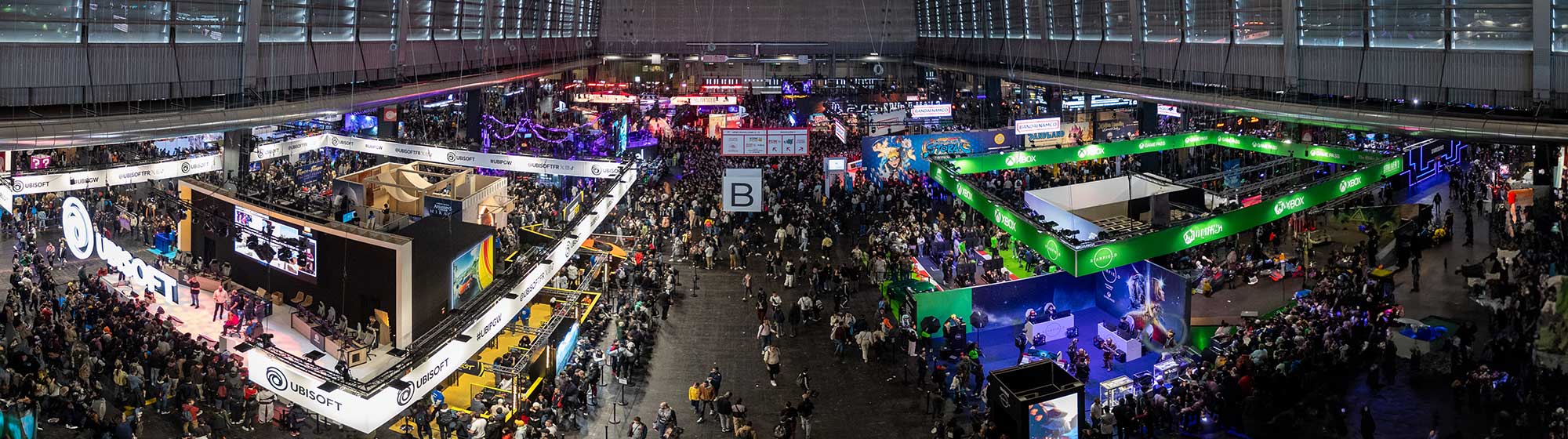 A bird's-eye view of Paris Game Week