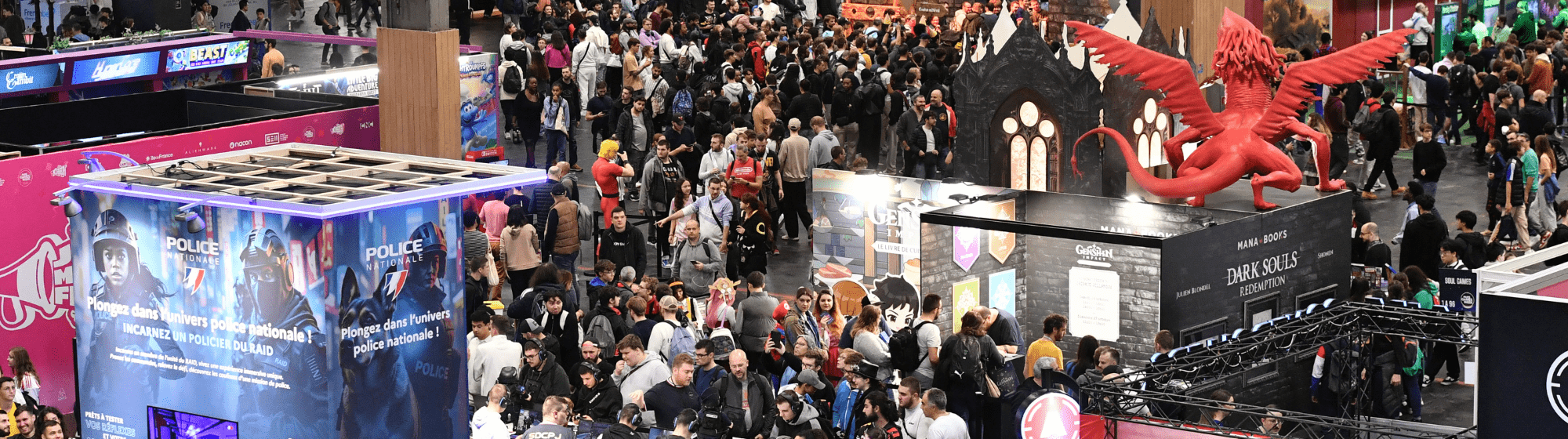 Foule sur Paris Games Week 2024