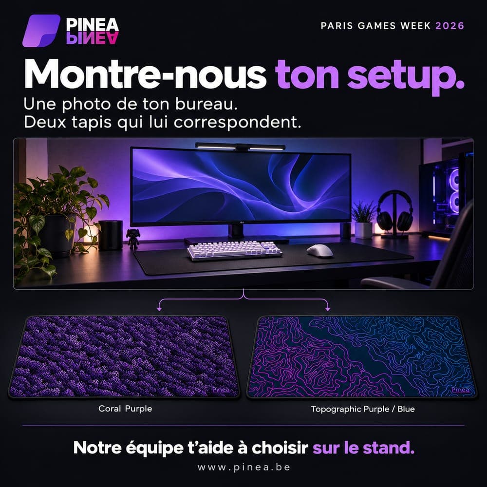 Montre-nous ton setup, trouve ton tapis !