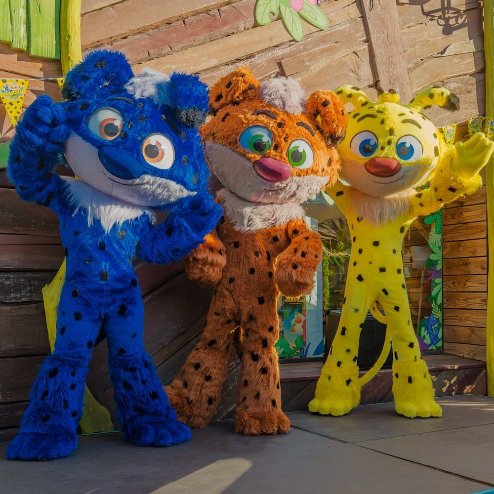 Les mascottes "Marsupilami"