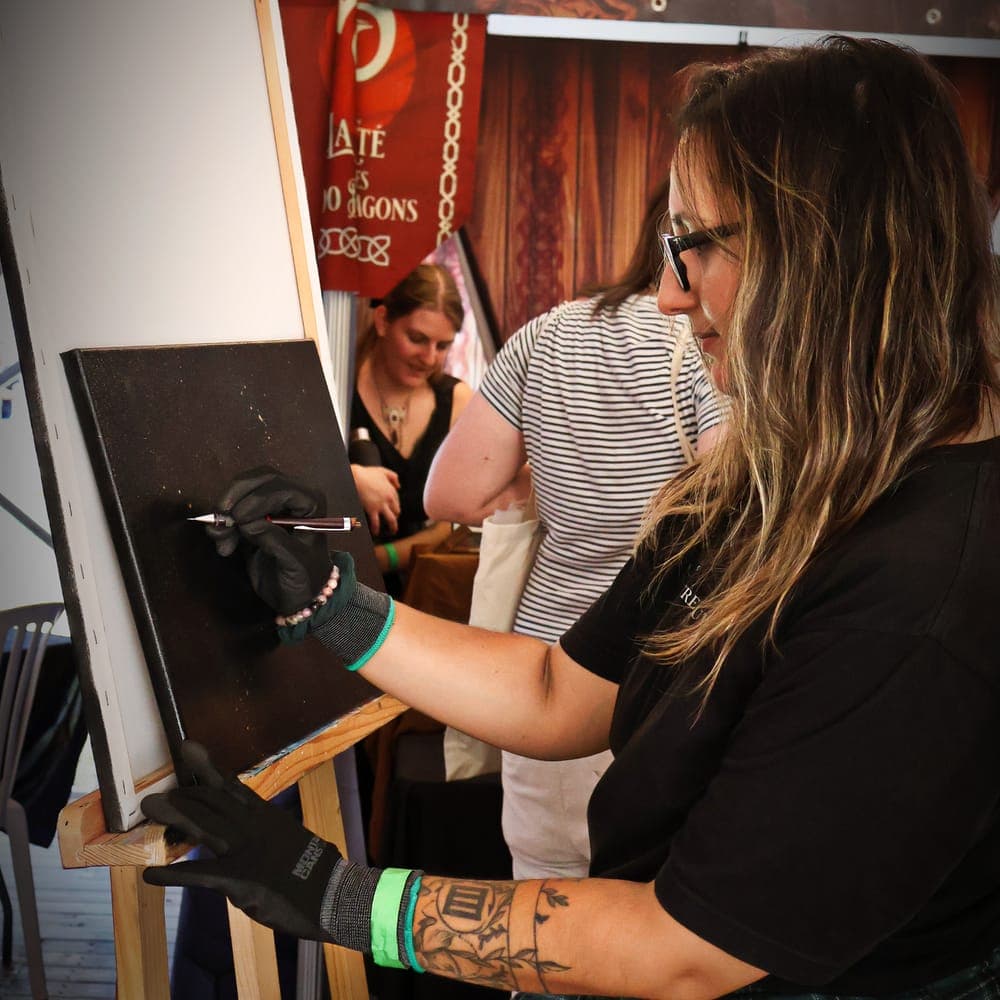 Live painting